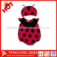 2015 newest design lovely ladybug summer baby romper